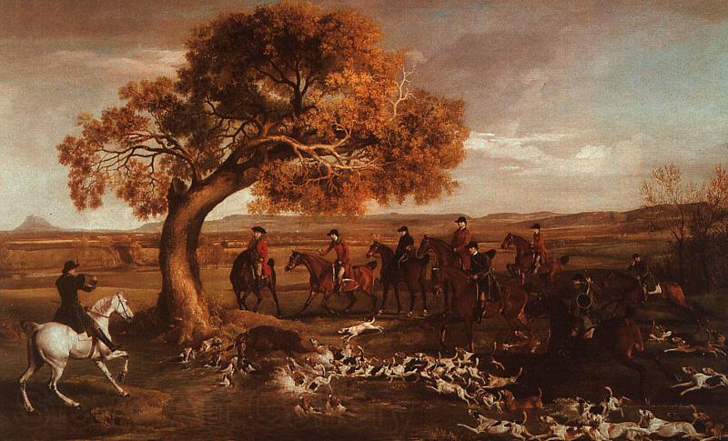 George Stubbs The Grosvenor Hunt Spain oil painting art